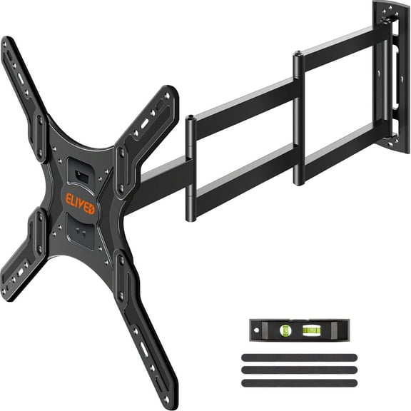 Soporte de pared ELIVED de brazo largo para televisores de 26 a 60 pulgadas, 77 libras
