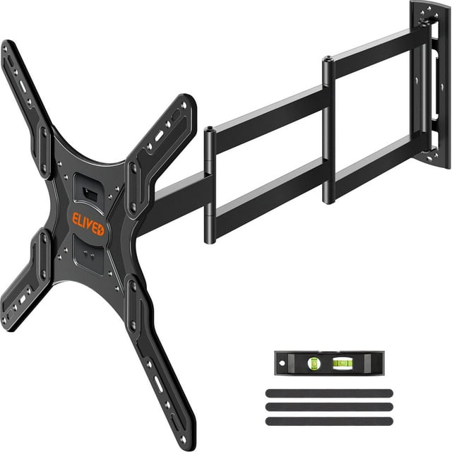 Soporte de pared ELIVED de brazo largo para televisores de 26 a 60 pulgadas, 77 libras