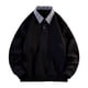 thumbnail image 2 of Seeotter Men's Casual Cotton Plaid Shirts Long Sleeve Button-Down Flannel Overshirt Jacket, 2 of 3