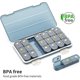 thumbnail image 4 of 3 times a day weekly pill organizer, 7 day pill organizer with large compartment, light and moisture resistant travel pill organizer for vitamins, med, 4 of 5