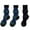 Multicolor4, variant on Hoshose Spring and Summer Fashion Women Striped Socks Retro Design Nylon Long Socks Athletic Calf Tube Socks for Teens