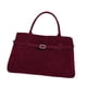thumbnail image 4 of Bolsa de gamuza para mujeres Bolsos de mano de moda Burgunfy, 4 of 8