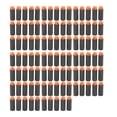 thumbnail image 2 of 100 pcs Universal Short Dart High Density EVA Soft Shot Harmless Toy Refill for Various Shooting Toy Black, 2 of 5
