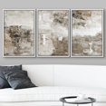 thumbnail image 3 of wall26 Framed Canvas Print Wall Art Set Pastel Watercolor Paint Stroke Collage Abstract Shapes Illustrations Modern Art Decorative Multicolor for Living Room, Bedroom, Office - 24"x36"x3 Wh, 3 of 5