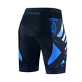 thumbnail image 5 of Gyexs Men's Bike Shorts 3D Padded Cycling Shorts UPF 50+ Cycle Shorts with Zipper Pockets Tights Z03 Blue, Size XXL, 5 of 5
