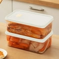 thumbnail image 4 of Large Capacity Kimchi Fermentation Container Food Grade Sealed Fresh Keeping Box Refrigerator Storage For Homemade Pickles And Sauerkraut | White KTFgvq, 4 of 6