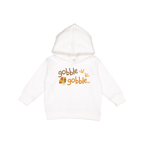 Inktastic Gobble Gobble Thanksgiving Toddler Hoodie