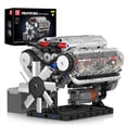 thumbnail image 1 of Kit de maquetas de motor Mould King 10088 V8 con 535 piezas para niños, 1 of 6
