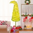 thumbnail image 2 of Gymax 7 FT Whimsical Christmas Tree Pre-Lit Artificial Holiday Tree w/ Bendable Top, 2 of 10