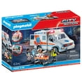 thumbnail image 3 of PLAYMOBIL Ambulance with Lights, 3 of 10
