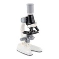 thumbnail image 3 of Microscopio para niños, juguetes, muestras, laboratorio científico, 100x 400x 1200x, instrumento de juego de alta resolución, regalo de cumpleaños educativo, blanco sidaley FN000743-04B, 3 of 7