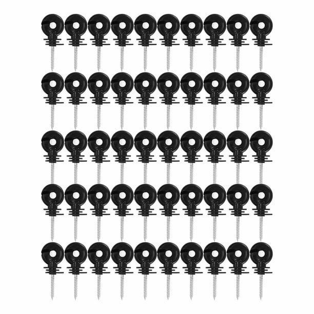 Anillos Aislantes De Acero Al Carbono Anillos Para Cercas Eléctricas Aisladores De Alambre Duro Aisladores Para Cercas Eléctricas Tornillos Para Cercas Aisladores Accesorios De Repuesto Para Cercas sonducket TO005255-01
