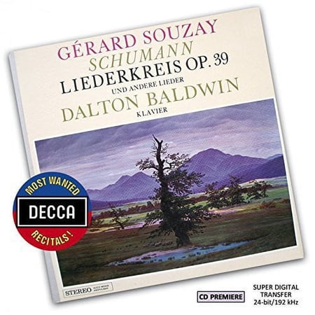 Souzay / Baldwin - Most Wanted Recitals: Schumann - Liederkreis Op 39 - Rock - CD