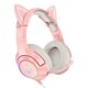 thumbnail image 2 of Auriculares Onikuma con sonido estéreo, iluminación RGB, reducción de ruido, auriculares para juegos con cable, 3,5 mm, rosa Scienceny EL002606-01B, 2 of 2