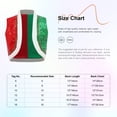 thumbnail image 5 of Ocealan Kids Boys Girls Christmas Elf Warm Vest Sleeveless Open Front Waistcoat Sequins Top Green 8, 5 of 5