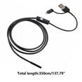 thumbnail image 2 of Birdeem 3 in 1 Usb Endoscope Type C Borescope 7Mm Inspection Snake Camera Hd Ip67 with 6 Adjustabl Leds Tpye-C Interface, Android Interface, and Pc Computer Interfac, 2 of 5