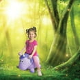 thumbnail image 2 of Fantasy Hoppers Transats pour Animaux Unicorn, Violet, 2 of 4