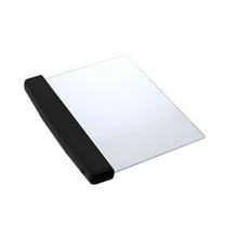 HIBIBUD Flat Book Light for Reading in Bed at Night,LED Light Wedge Eyes,Clear LED Book Full Page Light Illuminator Panel Plate Lamp