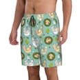 thumbnail image 2 of Naloa Chicken Laying Eggs Men's Beach Shorts, Surfing shorts, Swim trunks, Quick Dry Swim Trunks for Surfing Beach Fun - Medium, 2 of 9