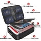 thumbnail image 2 of Bolsa de archivo con cierre de seguridad negra, organizador de archivos de 3 capas ignífugo con cremallera impermeable, organizador de archivos portátil de viaje familiar para computadoras portátiles,, 2 of 5