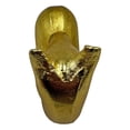 thumbnail image 5 of Bergamo Art Decorative Handmade Aluminum 6 inch Modern Horse Sculpture in Gold, 5 of 5