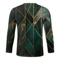 thumbnail image 5 of ZRBYWB Mens T Shirt Male Autumn Winter Fashion Printed Crew Neck Long Sleeve T Shirt Retro Full Print Tops Tee Shirts For Men, 5 of 5