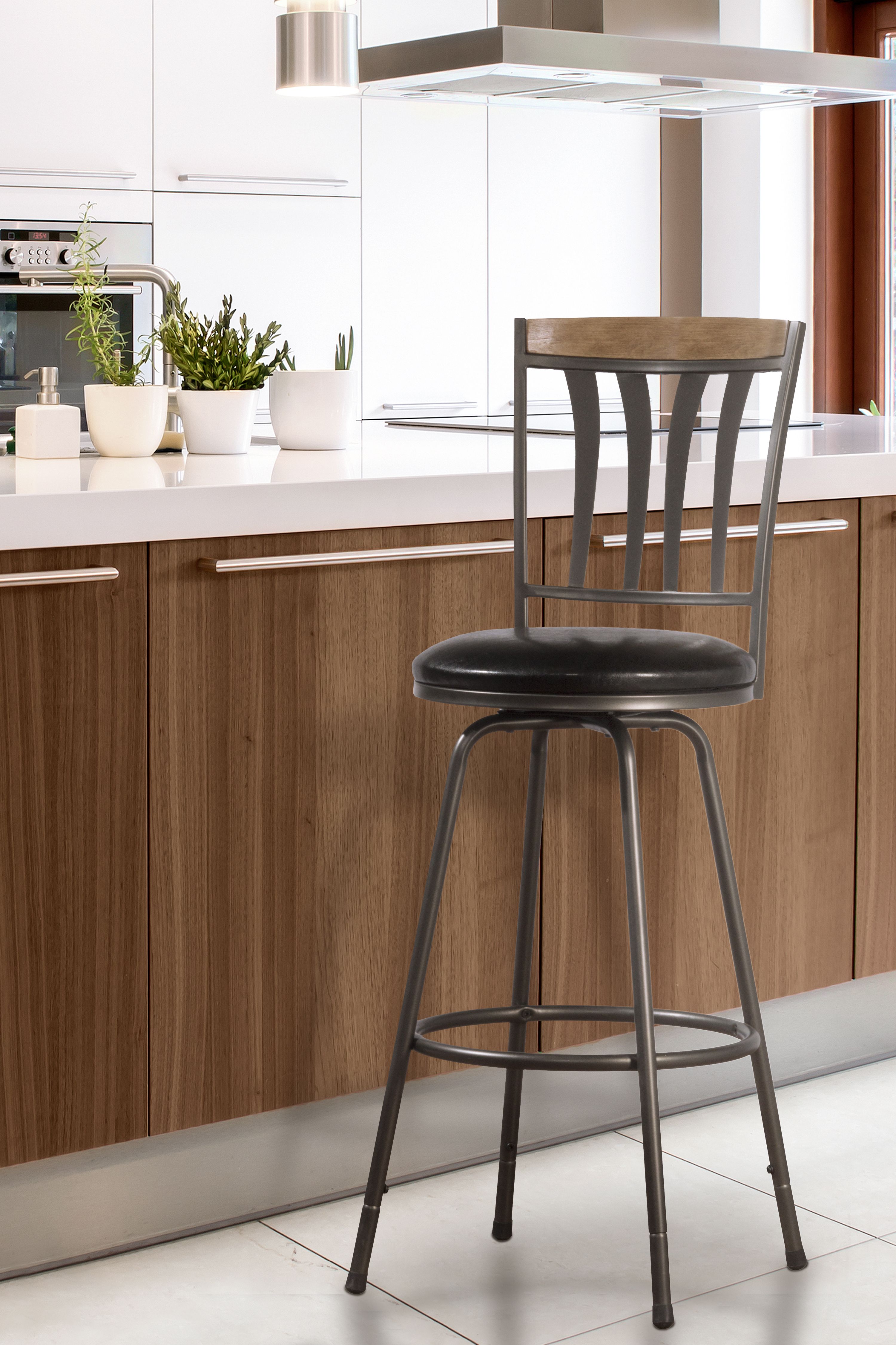 Hillsdale Furniture Darlington Adjustable Swivel Counter/Bar Stool with