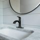 thumbnail image 5 of Grifo para lavabo de baño Moen Karis, negro mate, monomando, 5 of 8