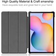 thumbnail image 4 of Smart Case for Galaxy Tab S6 Lite, Ratesell Lightweight Smart Trifold Stand Case Cover with Auto Sleep/Wake for Samsung, 4 of 5