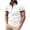 White, variant on Kcolen Golf Polos for Men Men's Solid Color Short Sleeve Sports Shirt with Button Up Front and Turn Down Lapel Collar for Casual Wear Casual Summer Outdoor Basic