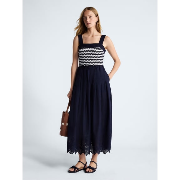 Free Assembly Women's Sleeveless Textured Mixy Dress, Sizes, XS-XXL
