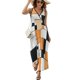 thumbnail image 1 of Vestido De Noche De Lujo Sin Mangas Para Mujer, Abstract Geometrical Vestido De Fiesta, 1 of 5