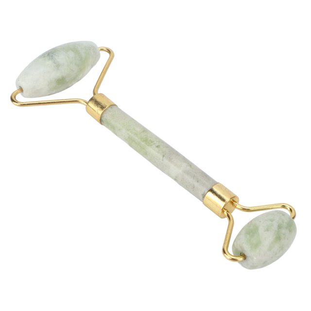 Masajeador De Rodillos Faciales, Rodillo De Estiramiento Facial Antiarrugas Profesional Jadestone Para Salón De Belleza Para Mujeres ANGGREK Otros