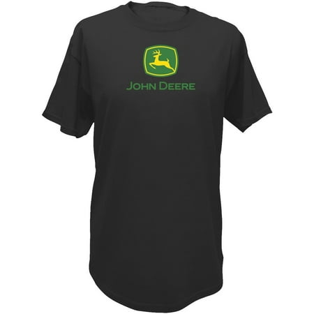 UPC 884457564045 product image for J America Inc 13000000BK07 John Deere Tee Shirt-JD LOGO XXL BLACK TEE | upcitemdb.com