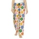 thumbnail image 1 of Fotbe Groovy Daisy Flowers Pantalones de Pijama para Mujer, Pantalones de Dormir, Pantalones Pj con Cordón y Bolsillos-Small, 1 of 6