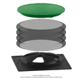 thumbnail image 3 of Septic Tank Riser Kit without Pipe, 3 of 5
