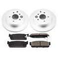 thumbnail image 2 of PowerStop Rear Geomet Coated Brake Rotor and Pad Kit Fits: INFINITI Select Models CRK1165, 2 of 4