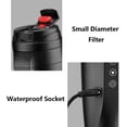 thumbnail image 3 of Coffee Thermos with Temperature Display, Stainless Steel Water Bottle for Hot Drinks, Portable Vacuum Insulated Travel Mug for Home, Car, Office, 3 of 5