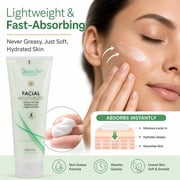 Skin Spa Daily Face Moisturizer, 8 oz - Non-Greasy Facial Cream for Soft & Smooth Skin