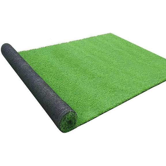 INTSUPERMAI Artificial Grass Mat Fake Turf for Garden Yard 32.8x6.56ft