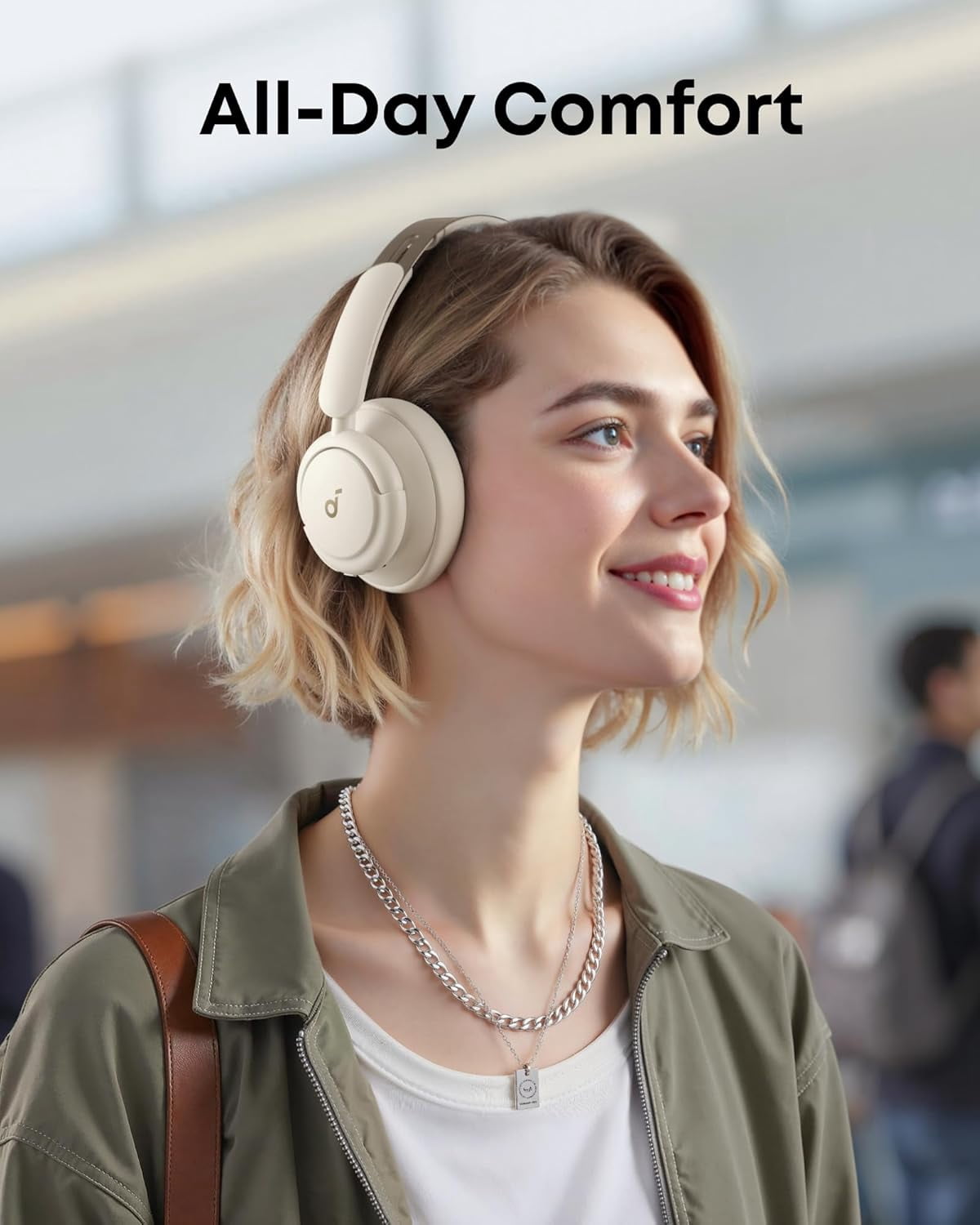 Restored like new Soundcore Life Q30 Hybrid Active Noise Cancelling Headphones with Multiple Modes, Hi-Res Sound, Custom EQ via App, 40H Playtime (Refurbished)