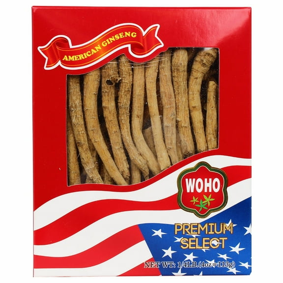 WOHO American Ginseng #104.4 Long Small #1 4oz Box