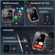 thumbnail image 4 of Iowodo C20pro Reloj Smartwatch Inteligente W60 2.01 Tft 900mAh Batería Caja Negro Negro Smartband Tactico Militar Smart Watch Hombre Llamada Bluetooth Ip68 Impermeable Resistente Al Polvo Y Impactos, 4 of 8