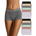 thumbnail image 2 of Livona Girls' Seamless Boyshort Underwear,Moisture-Wicking Kids Panties,No-Ride Design, 2 of 6
