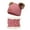 Pink, variant on Infant Toddler Winter Hat Scarf Set for Baby Girl Knitted Warm Fleece Lined Skiing Cap Lovely Pompom Kids Beanie 6-36 Months (White)
