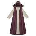 thumbnail image 4 of dgysar Boys Nativity Shepherd Robe Joseph Outfit Boys Christmas Cosplay Costume Accessories Set L Multicolor, 4 of 4