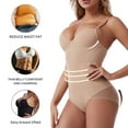 thumbnail image 2 of Womens Tummy Control Shapewear Bodysuit One Piece Full Body Shaper Waist Slimming Bodysuit Shaper, 2 of 10