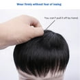 thumbnail image 4 of Perruques Synthétiques Courtes pour Hommes, Pièces de Cheveux (Coupe Brosse), 4 of 6
