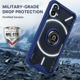 thumbnail image 5 of Étui Mate Armor Compatible avec Nothing Phone 1, Étui Rigide Pc avec Support Anneau, 5 of 5