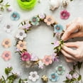 thumbnail image 4 of Dalazy 150 Pieces Artificial Flower DIY Craft Flowers Fashion Decoration Wedding Party Layout Props Decorative Accessory, 4 of 6